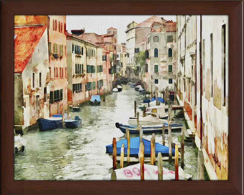 Venice Canals Watercolor VIII